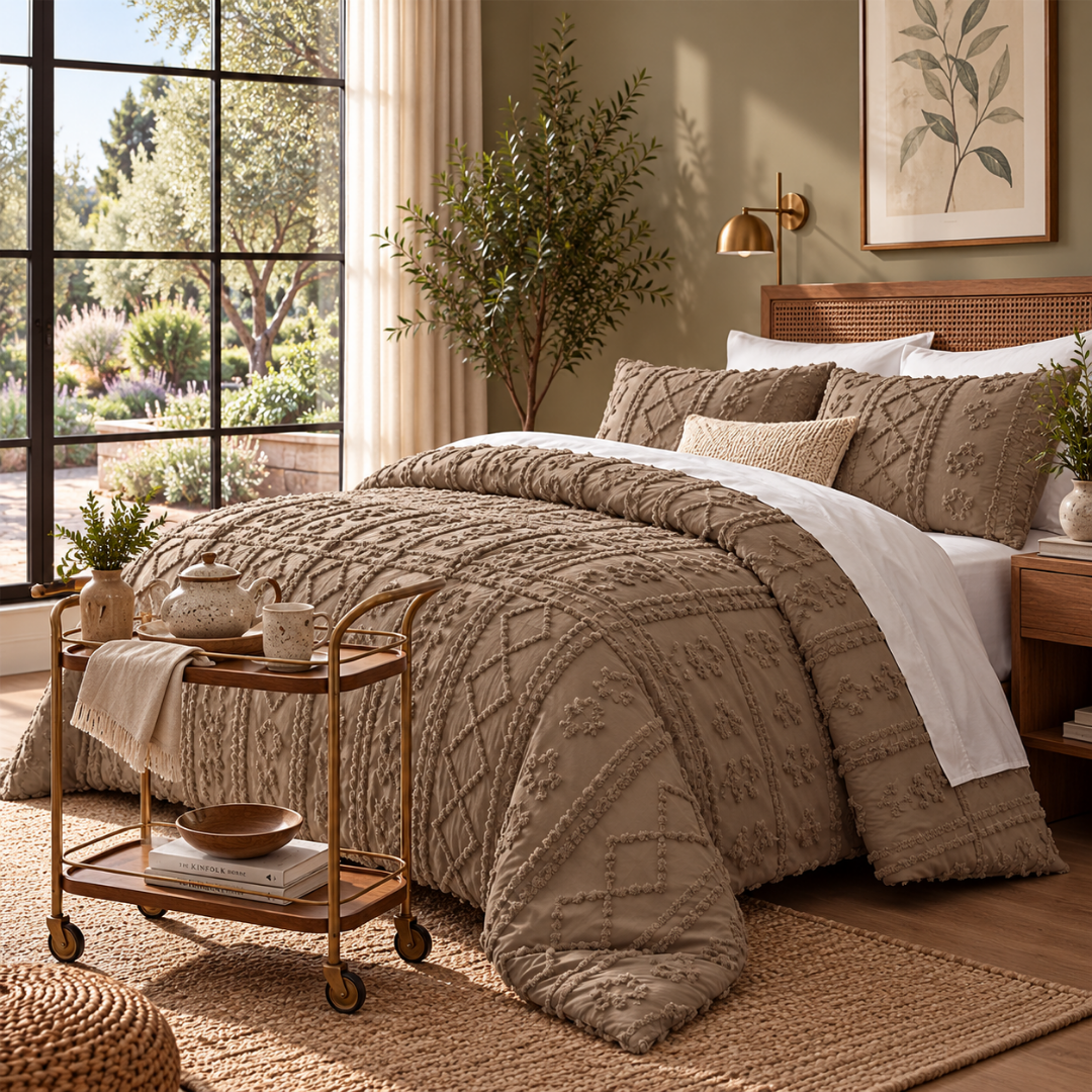 The Sunday Sleeps Boho Comforter