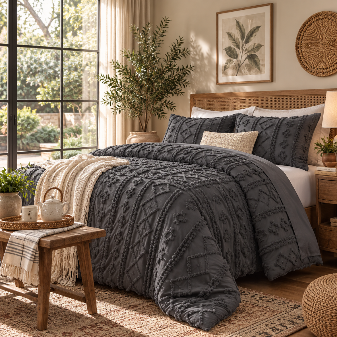 The Sunday Sleeps Boho Comforter