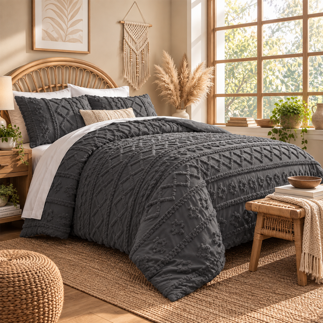 The Sunday Sleeps Boho Comforter