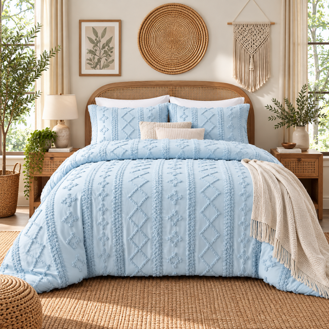 The Sunday Sleeps Boho Comforter