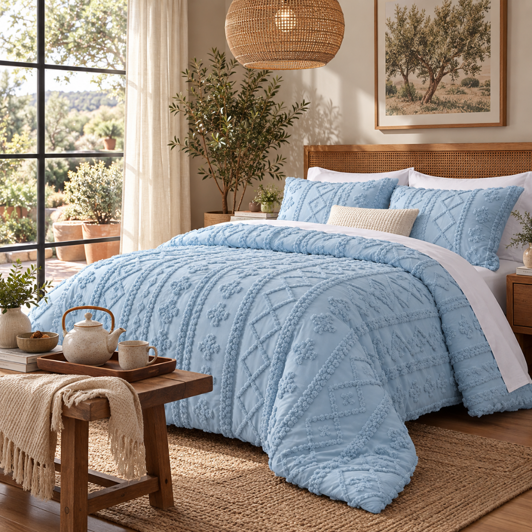 The Sunday Sleeps Boho Comforter