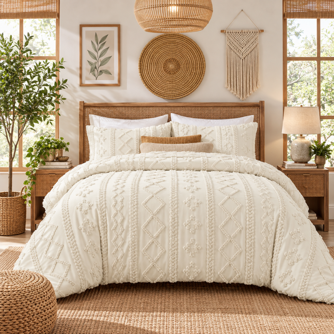 The Sunday Sleeps Boho Comforter