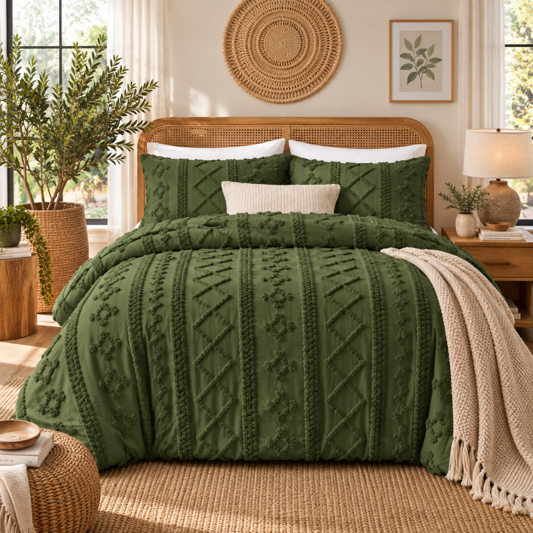 The Sunday Sleeps Boho Comforter