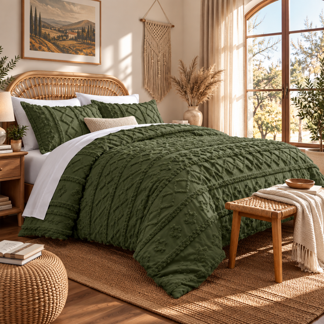 The Sunday Sleeps Boho Comforter