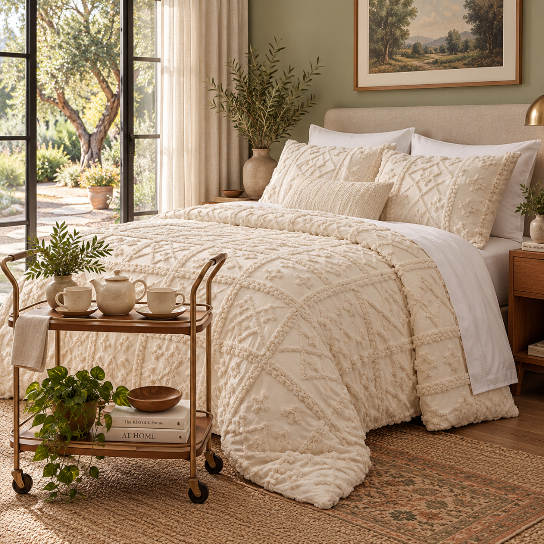 The Sunday Sleeps Boho Comforter
