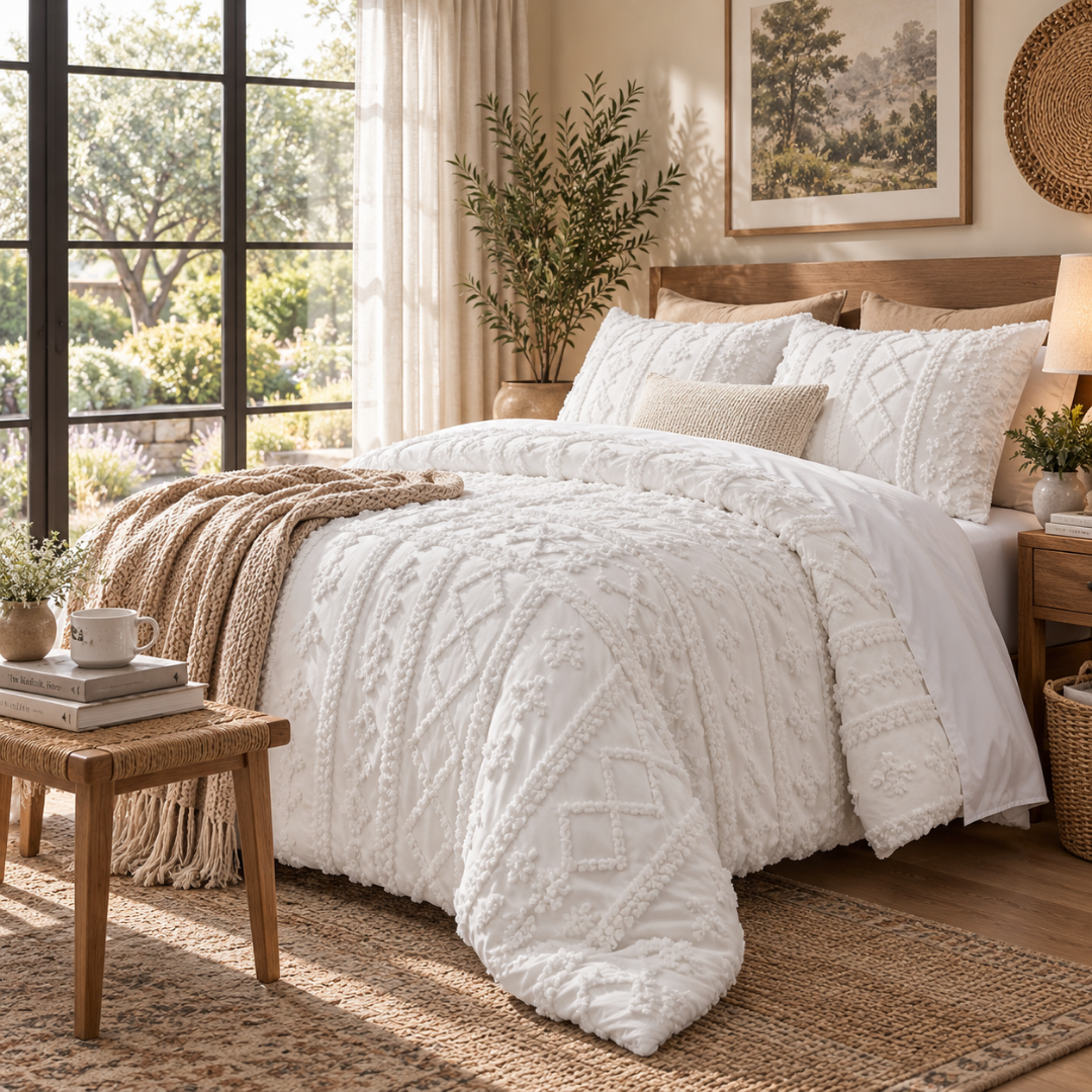 The Sunday Sleeps Boho Comforter