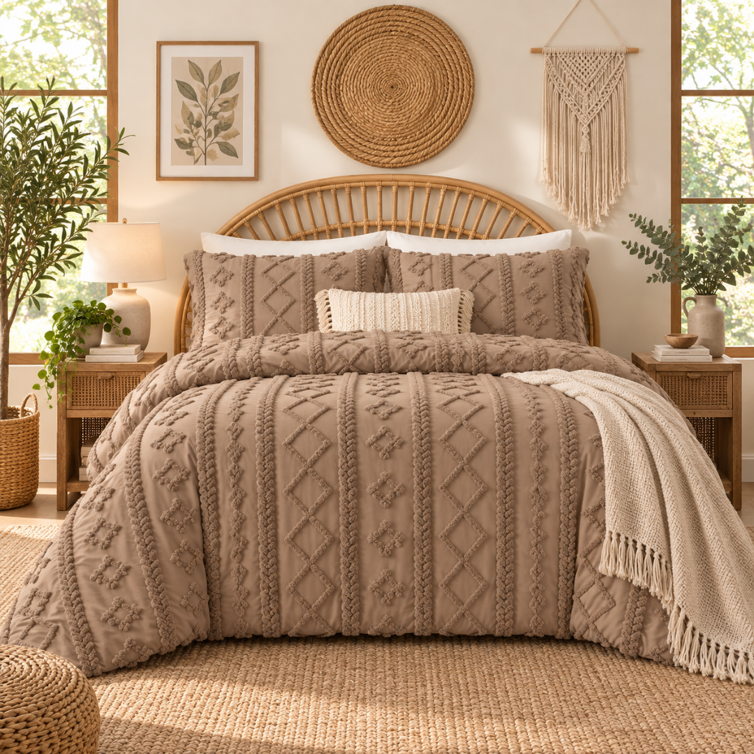 The Sunday Sleeps Boho Comforter