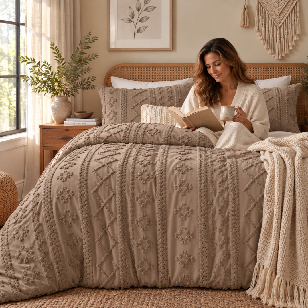 The Sunday Sleeps Boho Comforter