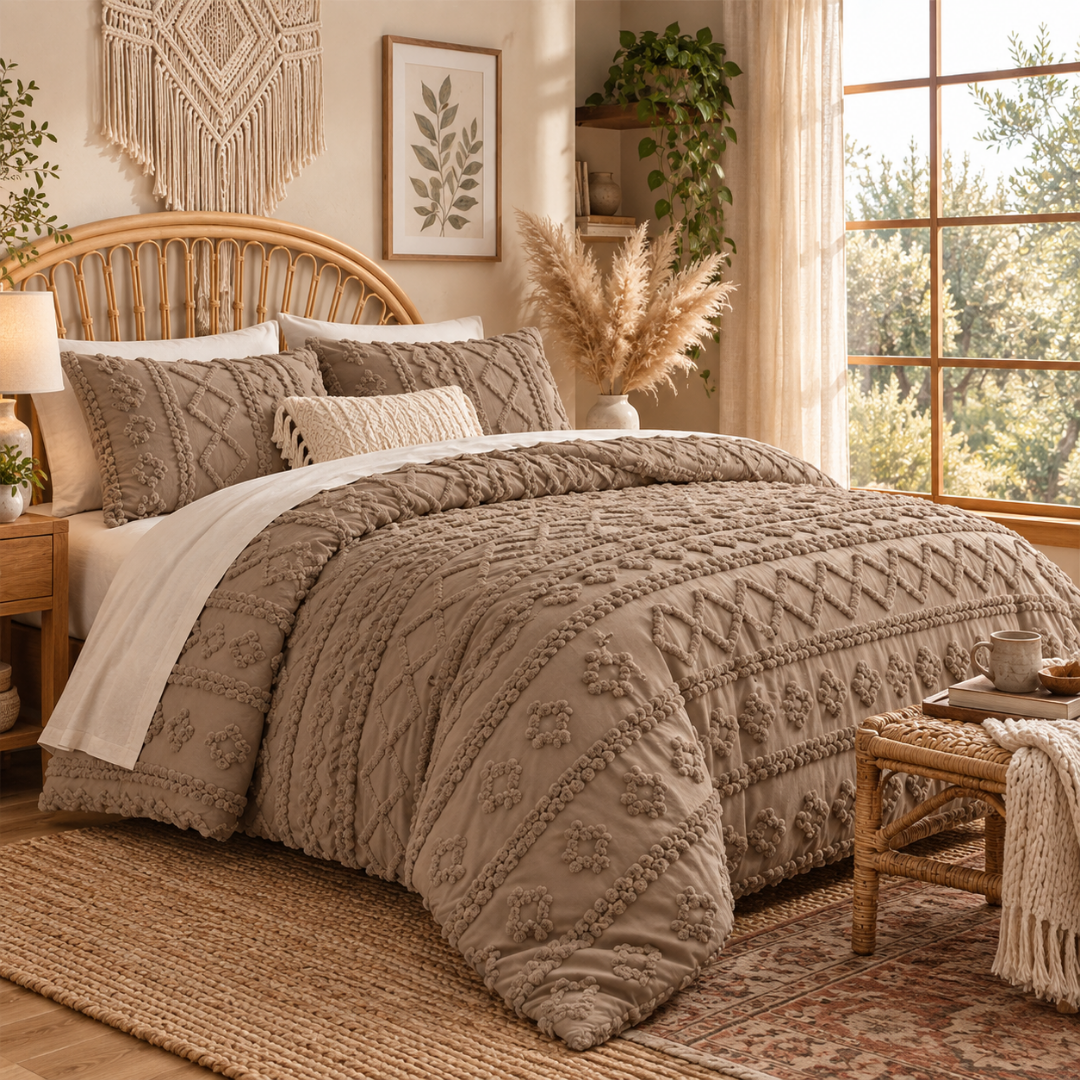 The Sunday Sleeps Boho Comforter