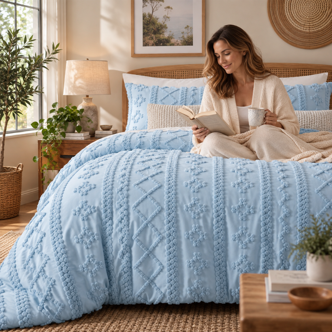 The Sunday Sleeps Boho Comforter