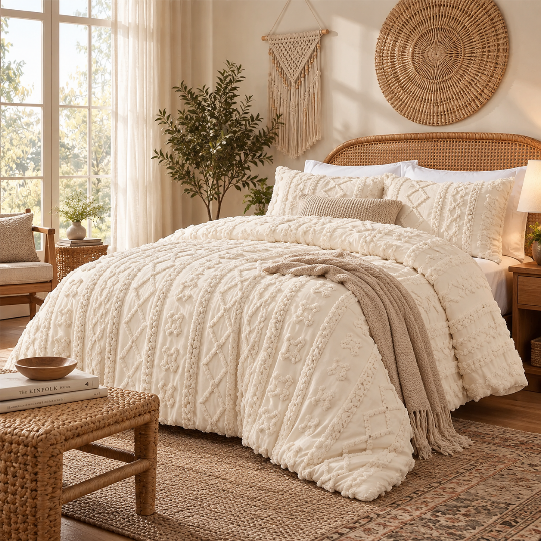 The Sunday Sleeps Boho Comforter