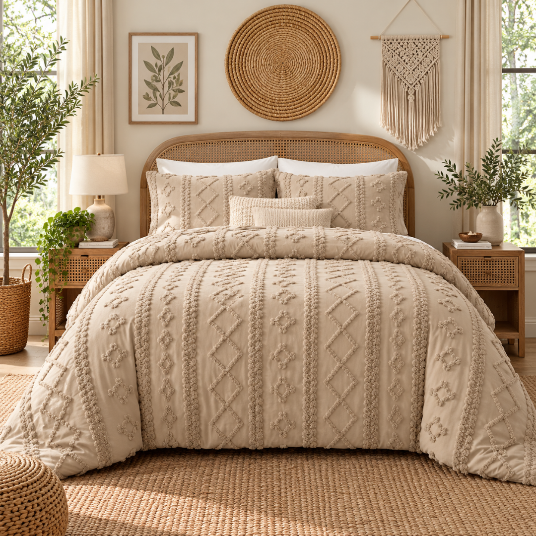 The Sunday Sleeps Boho Comforter