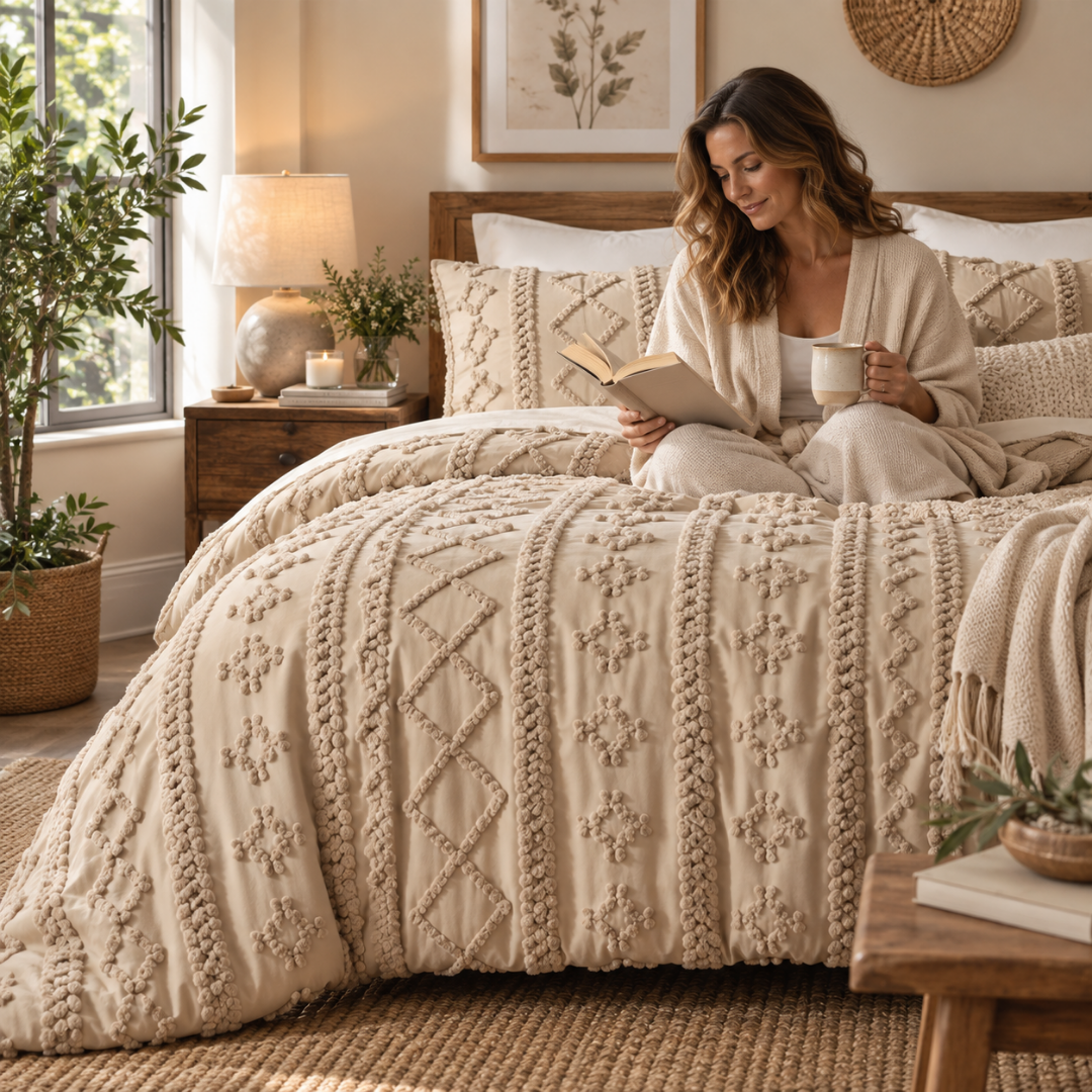 The Sunday Sleeps Boho Comforter