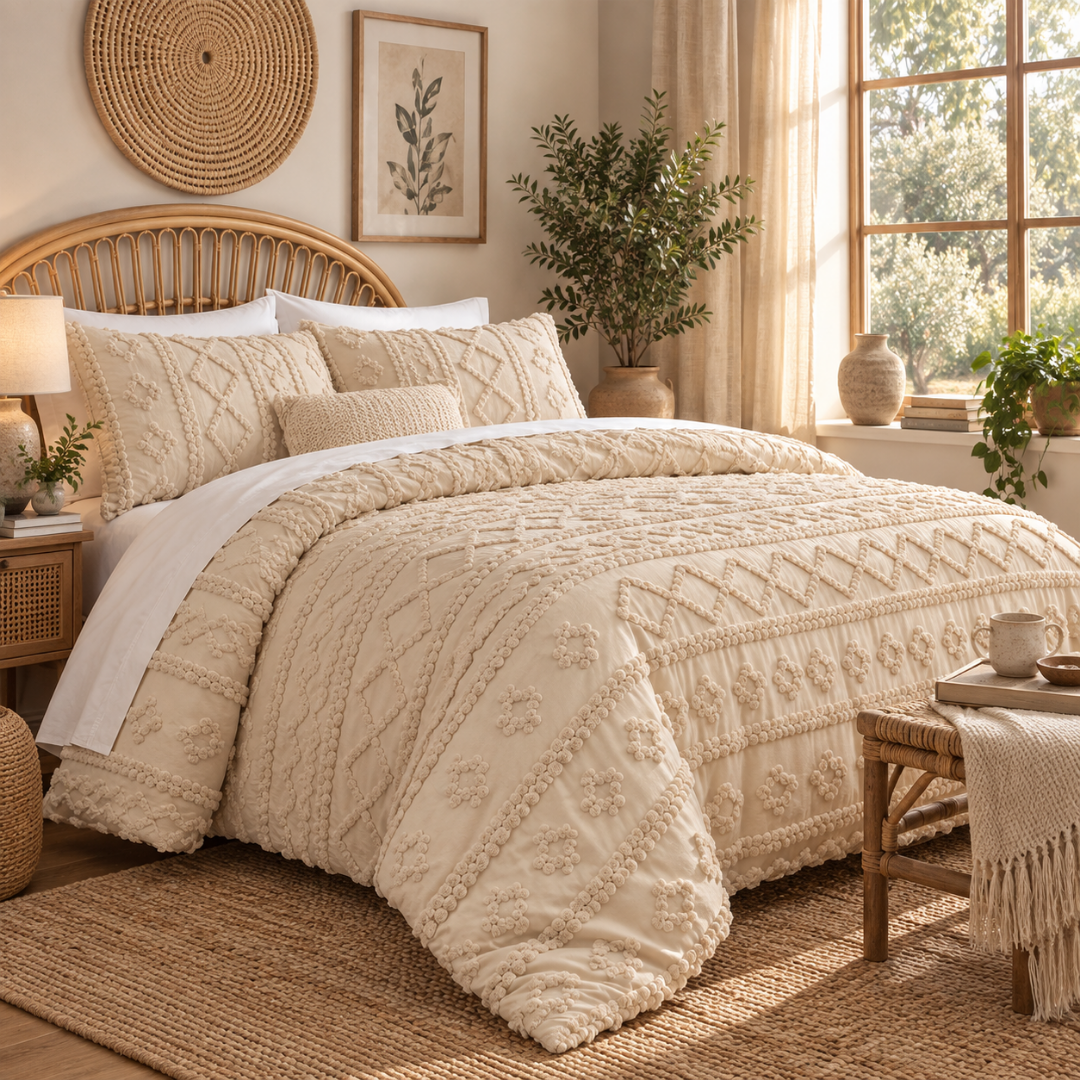 The Sunday Sleeps Boho Comforter