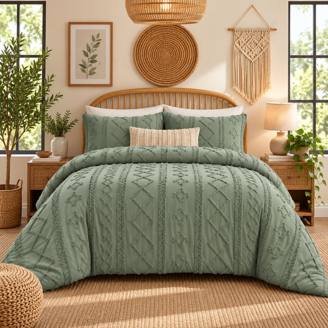 The Sunday Sleeps Boho Comforter