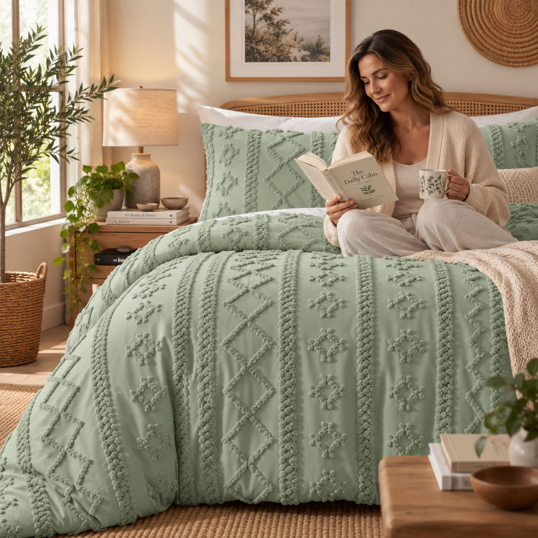 The Sunday Sleeps Boho Comforter
