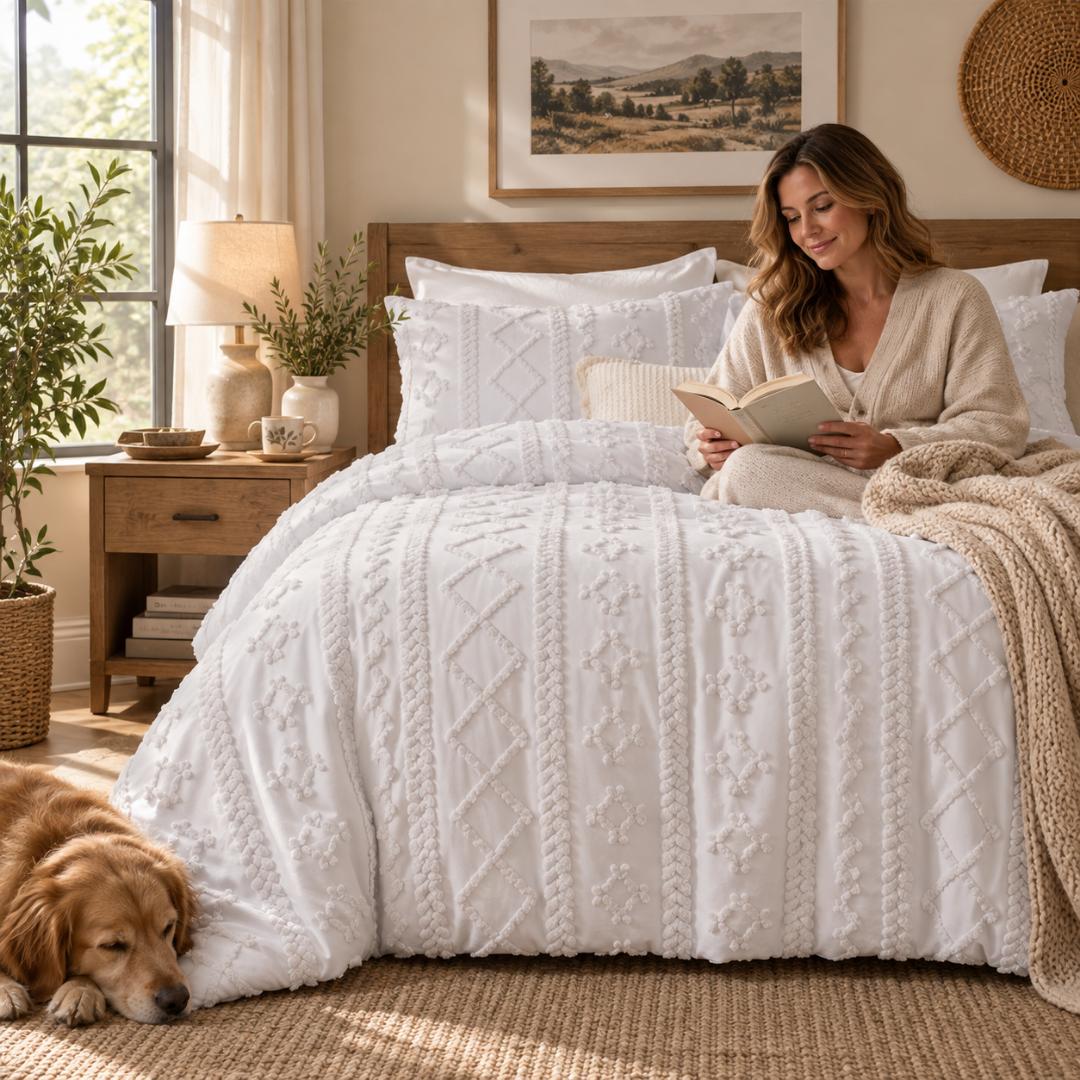 The Sunday Sleeps Boho Comforter